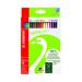 Stabilo Greencolors Colouring Pencils with Hexagonal Barrel Assorted (Pack of 18) 6019/2-181