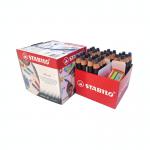 Stabilo Markdry Classpack 30 Pens Black + 2 Sharpeners UK648-30-1 SS37530