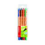 Stabilo GREENpoint Sign Pen Assorted (Pack of 4) 6088/4 SS39918