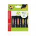 Stabilo Green Boss Highlighter Assorted (Pack of 4) 6070/4 SS43685