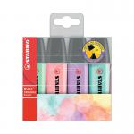 Stabilo Boss Original Highlighter Assorted Pastel (Pack of 4) 704-2 SS49286