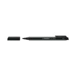 Stabilo PointMax Nylon Sign Pen Black (Pack of 10) 488/46 SS50342