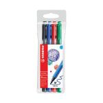 Stabilo PointMax Nylon Sign Pens Assorted (Pack of 4) 488/4 SS50365
