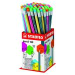Stabilo Pencil 160 Graphite Pencil With Eraser HB Hexagonal Barrel (Pack of 72) 2160/72-1HB SS50530