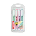 Stabilo Swing Cool Highlighter Pastel Assorted (Pack of 4) 2754-08 SS52742