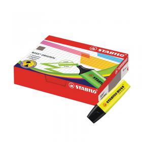 Stabilo Boss Original Highlighter Yellow (Pack of 10) 702410 SS7024