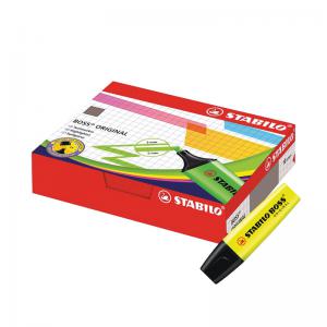 Stabilo Boss Original Highlighter Yellow Pack of 10 702410 SS7024