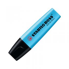 Stabilo Boss Original Highlighter Blue (Pack of 10) 703110 SS7031