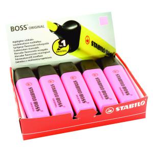 Stabilo Boss Original Highlighter Pink Pack of 10 705610 SS7056