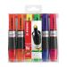 Stabilo Luminator Assorted Highlighters (Pack of 6) FOC worker+ Rollerball Pen Twin Pack SS811642