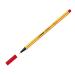 Stabilo Point 88 Fineliner Pen Red (Pack of 10) FOC Stabilo BOSS Mini Highlighters SS811670