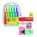 Stabilo Swing Cool Highlighters (Pack of 6) FOC Boss Mini Pastel (Pack of 3) SS811686