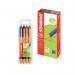 Stabilo Pointball Retractable Ballpoint Pens Black (Pack of 10) + FOC Assorted Pointball Pens SS811707