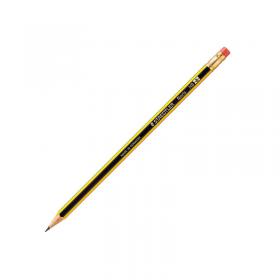 Staedtler Noris 122 Rubber Tipped HB Pencil (12 Pack) 122-HBRT ST10636