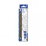 Staedtler Noris School 121 Graphite 2B Pencil (Pack of 12) 121-2B ST12145