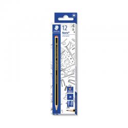 Staedtler Noris School 121 Graphite 2B Pencil (Pack of 12) 121-2B ST12145