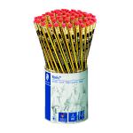 Noris HB Eraser Tip Pencils (Pack of 72) 122KP72 ST13210