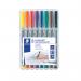 Staedtler Lumocolour Non-Permanent Medium Assorted (Pack of 8) 315-WP8 ST30933