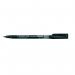 Staedtler Lumocolour CDDVD Marker Pen Super Fine Black (Pack of 10) 310CDS9 ST31073