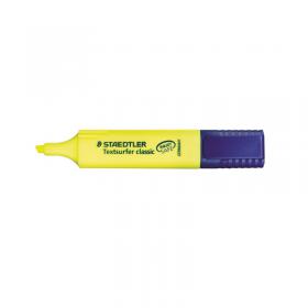 Staedtler Textsurfer Highlighter Fluorescent Yellow (Pack of 10) 364-1 ST32336