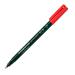 Staedtler Lumocolour Pen Permanent Fine Red (Pack of 10) 318-2