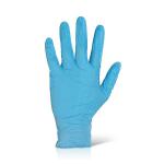 Click Nitrile Powder Free Disposable Gloves (Pack of 1000) Blue L STA224403192