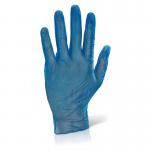 Click Vinyl Powder Free Disposable Gloves (Pack of 1000) Blue XL STA297722462