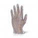 Beeswift Vinyl Powder Free Disposable Gloves (Pack of 100) Clear L STA297925667