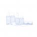 Status Travel Bottle Set Pack of 10 STBS10PC STS07721