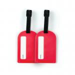 Status Travel Luggage Tags Red (Pack of 2) SLUGGAGETAG2 STS19521