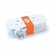 Status 2 Way Euro Travel Socket 1.4 Metre S2W1.4MUSBEU1 STS22466