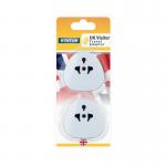 Status UK Travel Adaptor (Pack of 2) SUKVISTA2PK4 STS6989