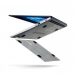 Standivarius UNO Thinnest Attachable Laptop Stand, Portable, Ergonomic and Sturdy, Durable Hylite Aluminium, Lifetime Warranty ST1060U