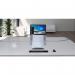 ETRA - Premium Ergonomic Laptop Stand with Pivotable Document Holder - Natural Aluminium ST10711E