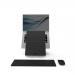 ETRA - Premium Ergonomic Laptop Stand with Pivotable Document Holder - Natural Aluminium ST10711E
