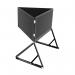 Standivarius Doxa Pro 3 Portable Triple Monitor on Stand, Ergonomic, Adjustable and Foldable, Designed for Hybrid Work ST-DOXA3-B