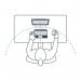 Ergo Kit Surface Pro 3-7 - Wireless Complete Portable Ergonomic Workstation Kit for the Surface Pro, versions 3 to 7 - Contains Kickstand and Freedom ST-EKITK-37-S