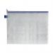 BDS Mesh Zip Bag 360x275mm Blue Zipper (Pack of 5) STY34114