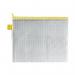 BDS Mesh Zip Bag 255x205mm Yellow (Pack of 5) ZIPPER YELLOW STY34115