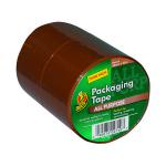Ducktape Packaging Tape 50mmx25m Twin Pack (Pack of 6) 224530 SUT02710
