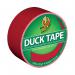 Ducktape Coloured Tape 48mmx18.2m Red (Pack of 6) 1265014 SUT03506