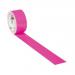 Ducktape Coloured Tape 48mmx13.7m Neon Pink (Pack of 6) 1265016 SUT03509