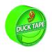 Ducktape Coloured Tape 48mmx13.7m Neon Green (Pack of 6) 1265018 SUT03510