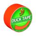 Ducktape Coloured Tape 48mmx13.7m Neon Orange (Pack of 6) 1265019 SUT03511