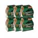 Ducktape Packaging Tape 50mmx25m Brown (Pack of 6) 260204 SUT05570