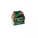 Duck Tape Ducktape Packaging Tape 50mmx25m Brown (Pack of 6) 260204 SUT05570
