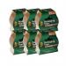 Ducktape Packaging Tape 50mmx25m Brown (Pack of 6) 260204 SUT05570