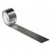 Ducktape Coloured Tape 48mmx9.1m Chrome Silver (Pack of 6) 280621 SUT34414