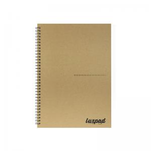 Silvine Luxpad Recycled Hardback Kraft Notebook 160pp A4 THBPINA4KR
