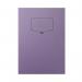 Silvine Recycled Exercise Book Lined with Margin 64 Pages A4 Purple (Pack of 10) EXRE100 SV00551